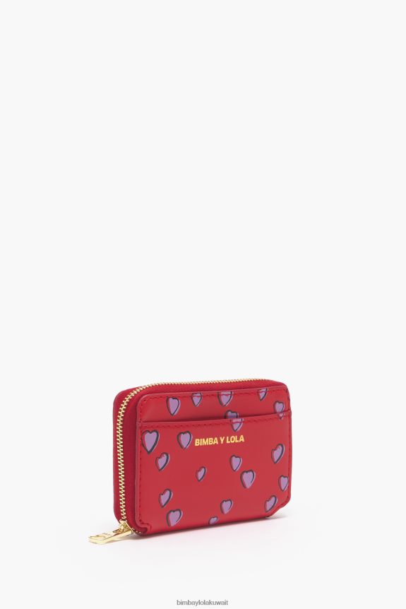 كو Bimba Y Lola محفظة جلدية قلوب صغيرة أحمر 24BTV41012 مُكَمِّلات