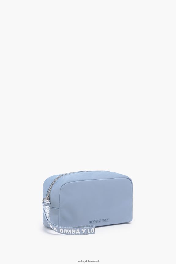 كو Bimba Y Lola علبة مكياج مستطيلة من النايلون أزرق 24BTV41090 مُكَمِّلات