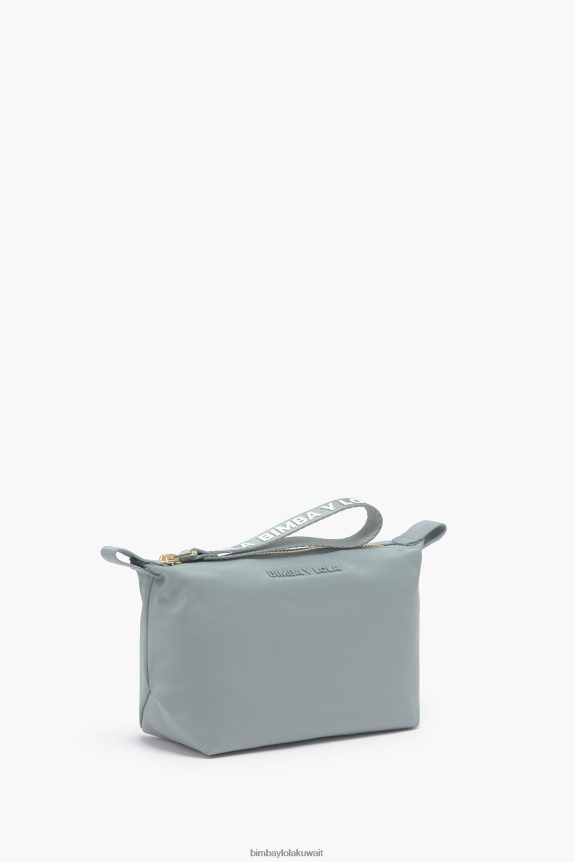 كو Bimba Y Lola علبة مكياج شبه منحرف من النايلون زبرجد 24BTV41091 مُكَمِّلات