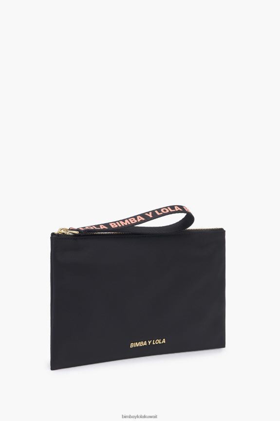 كو Bimba Y Lola علبة مكياج نايلون مستطيلة الشكل أسود 24BTV41101 مُكَمِّلات