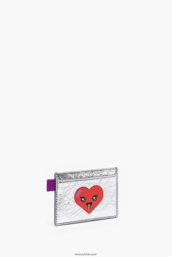 كو Bimba Y Lola حامل بطاقة جلد فضة 24BTV41124 مُكَمِّلات