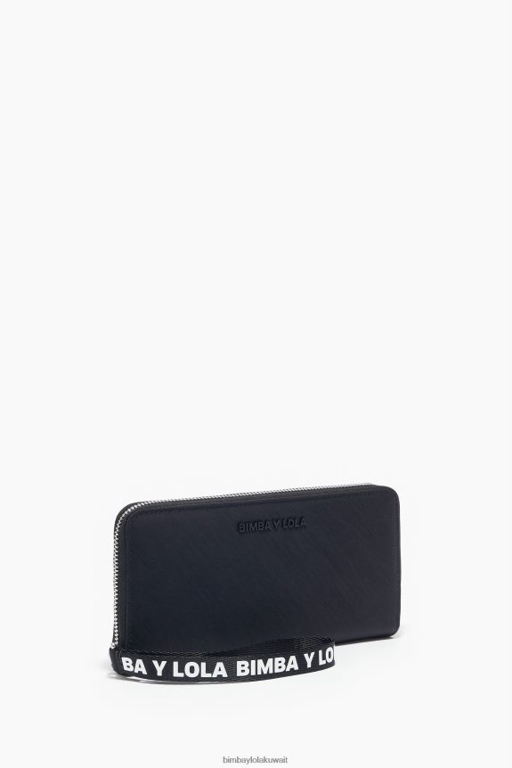 كو Bimba Y Lola محفظة كتاب نايلون أسود 24BTV41133 مُكَمِّلات