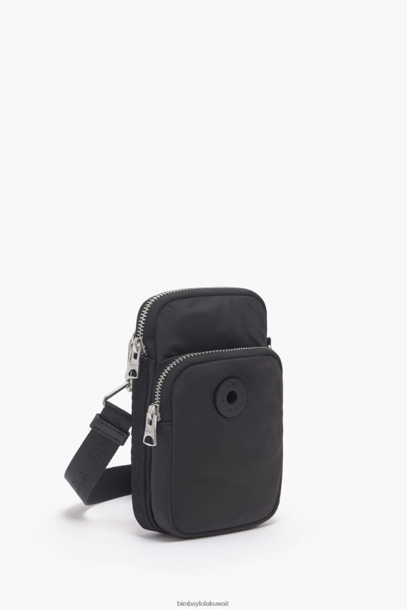 كو Bimba Y Lola حقيبة صغيرة من النايلون أسود 24BTV4154 مُكَمِّلات
