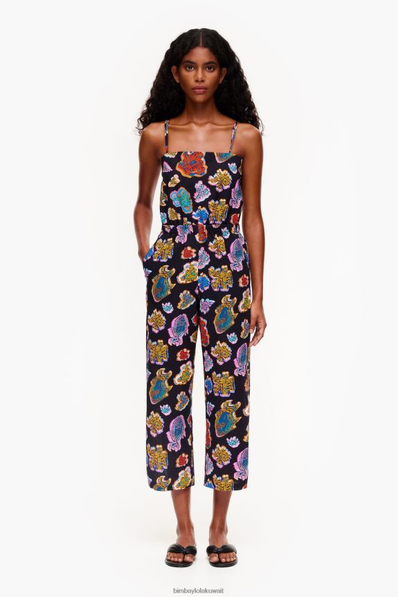 كو Bimba Y Lola بذلة طويلة لسائل البحر السمكي أسود 24BTV4177 ملابس