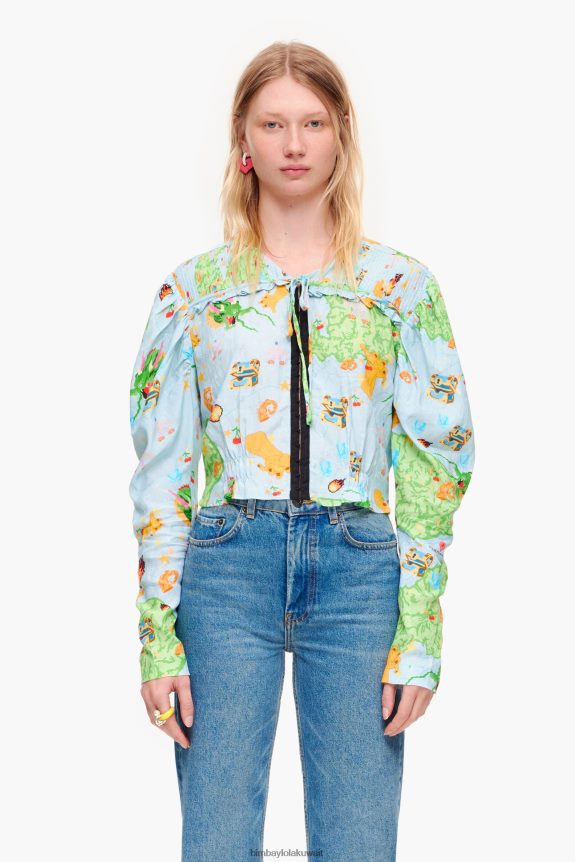 كو Bimba Y Lola بلوزة لعبة فيجو اقتصاص 24BTV4344 ملابس