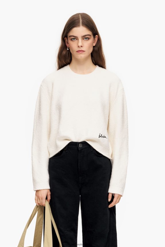 كو Bimba Y Lola سترة قطنية بيج فاتح 24BTV4375 ملابس