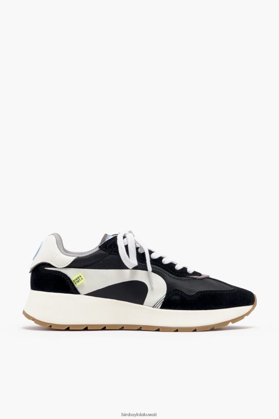 كو Bimba Y Lola حذاء لايف ستايل أسود 24BTV4553 القدم