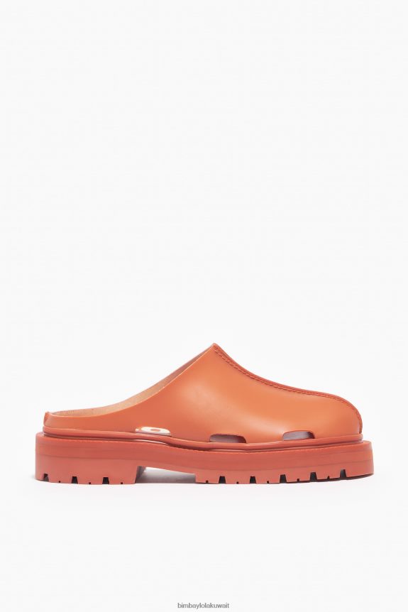 كو Bimba Y Lola سدادة تأثير المطاط البرتقالي 24BTV4599 القدم