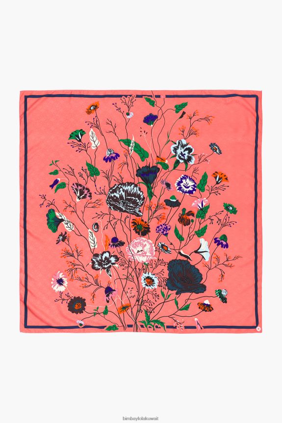 كو Bimba Y Lola وشاح زهري المرجان 24BTV4608 مُكَمِّلات