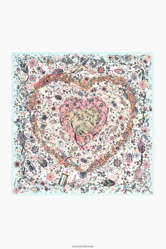 كو Bimba Y Lola وشاح الزهور الحيوانات أوف وايت 24BTV4621 مُكَمِّلات