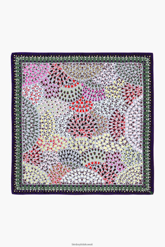 كو Bimba Y Lola وشاح الزنبق أزرق 24BTV4622 مُكَمِّلات