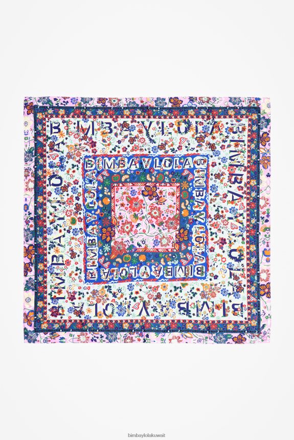 كو Bimba Y Lola وشاح الأزهار والشعارات ماء 24BTV4654 مُكَمِّلات