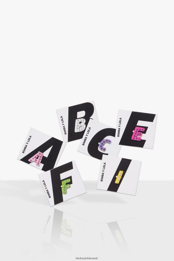 كو Bimba Y Lola حرف سحر معدني لون القرنفل 24BTV4724 مُكَمِّلات