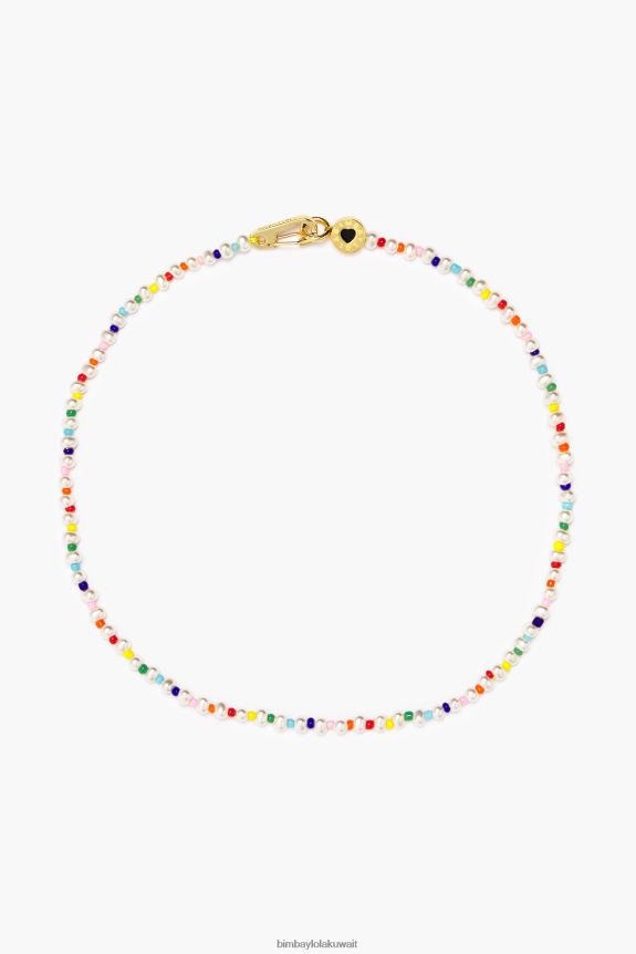 كو Bimba Y Lola حبات اللؤلؤ قلادة متعدد الألوان 24BTV4775 مُكَمِّلات
