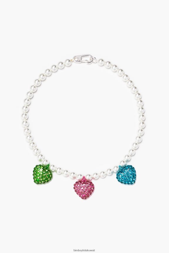 كو Bimba Y Lola عقد من اللؤلؤ متعدد الألوان 24BTV4777 مُكَمِّلات