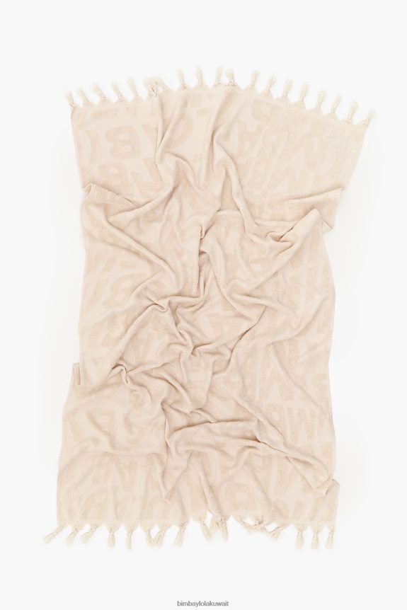 كو Bimba Y Lola منشفة بشعار الجاكار عاج 24BTV4882 مُكَمِّلات