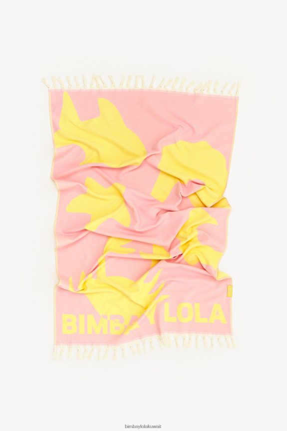 كو Bimba Y Lola منشفة الجاكار لون القرنفل 24BTV4890 مُكَمِّلات