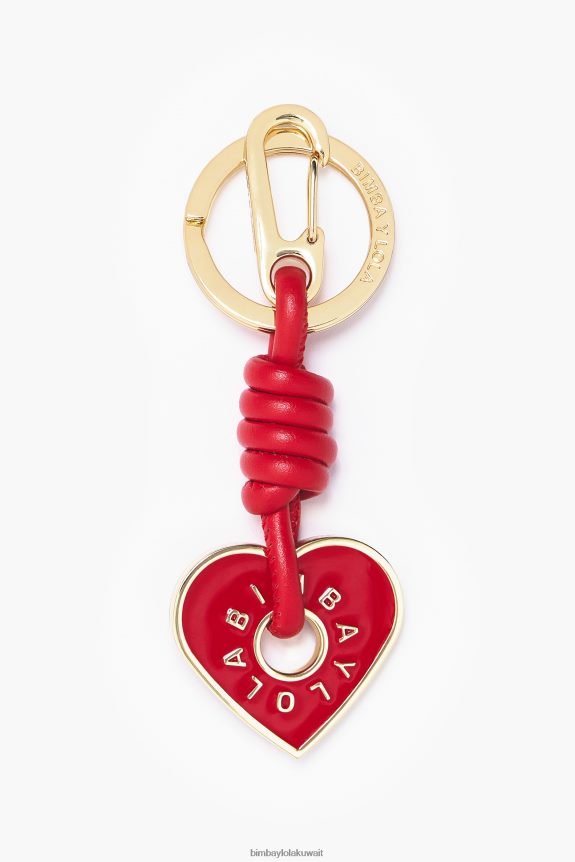 كو Bimba Y Lola حلقة مفتاح القلب أحمر 24BTV4955 مُكَمِّلات
