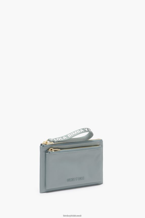 كو Bimba Y Lola محفظة مزدوجة من النايلون زبرجد 24BTV4978 مُكَمِّلات