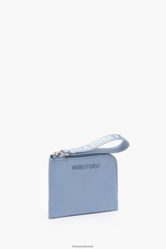 كو Bimba Y Lola محفظة عملات معدنية منحنية من النايلون الباستيل أزرق 24BTV4981 مُكَمِّلات