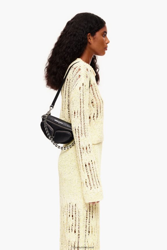 كو Bimba Y Lola جلد الجيب bumbag أسود 24BTV4171 مُكَمِّلات