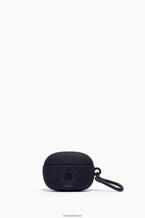 كو Bimba Y Lola جراب airpods من السيليكون بشعار الماركة أسود 24BTV4940 مُكَمِّلات