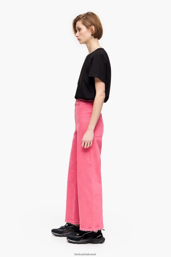 ⁦كو Bimba Y Lola culotte - جينز عالي الارتفاع الكرز 24BTV4447 ملابس⁩ - الصورة ⁦2⁩
