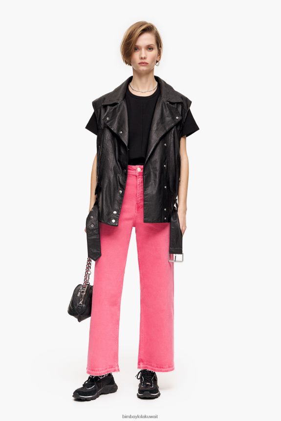 ⁦كو Bimba Y Lola culotte - جينز عالي الارتفاع الكرز 24BTV4447 ملابس⁩ - الصورة ⁦8⁩