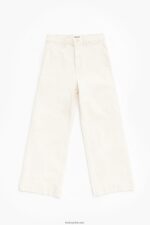 ⁦كو Bimba Y Lola culotte - جينز عالي الارتفاع كريم 24BTV4443 ملابس⁩ - الصورة ⁦5⁩