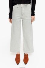 ⁦كو Bimba Y Lola culotte - جينز عالي الارتفاع نعناع 24BTV4444 ملابس⁩ - الصورة ⁦4⁩