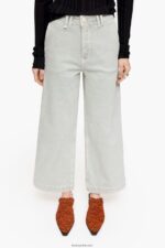 ⁦كو Bimba Y Lola culotte - جينز عالي الارتفاع نعناع 24BTV4519 ملابس⁩ - الصورة ⁦5⁩