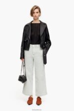 ⁦كو Bimba Y Lola culotte - جينز عالي الارتفاع نعناع 24BTV4519 ملابس⁩ - الصورة ⁦7⁩