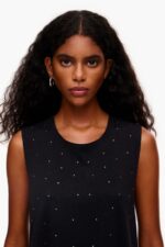 ⁦كو Bimba Y Lola احجار متعددة الالوان تي شيرت أسود 24BTV4297 ملابس⁩ - الصورة ⁦4⁩