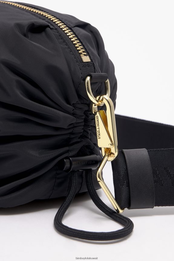 ⁦كو Bimba Y Lola تجمع النايلون حقيبة crossbody أسود 24BTV490 مُكَمِّلات⁩ - الصورة ⁦5⁩