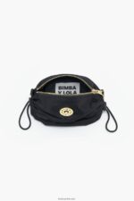 ⁦كو Bimba Y Lola تجمع النايلون حقيبة crossbody أسود 24BTV492 مُكَمِّلات⁩ - الصورة ⁦4⁩