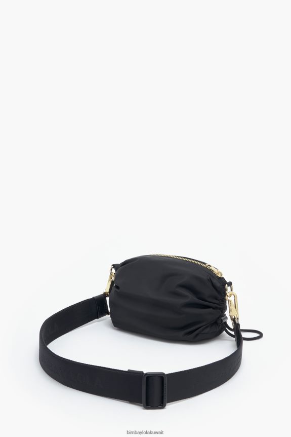 ⁦كو Bimba Y Lola تجمع النايلون حقيبة crossbody أسود 24BTV492 مُكَمِّلات⁩ - الصورة ⁦6⁩