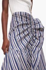⁦كو Bimba Y Lola تنورة جينز ميدي أزرق 24BTV4457 ملابس⁩ - الصورة ⁦5⁩