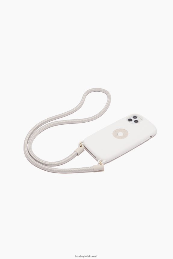 ⁦كو Bimba Y Lola جراب شعار iphone 11 pro max رمادي داكن 24BTV4915 مُكَمِّلات⁩ - الصورة ⁦3⁩