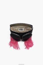 ⁦كو Bimba Y Lola جلد الجيب bumbag أسود 24BTV421 مُكَمِّلات⁩ - الصورة ⁦4⁩
