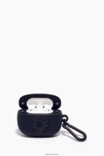 ⁦كو Bimba Y Lola حافظة airpods من السيليكون بشعار الماركة أسود 24BTV4939 مُكَمِّلات⁩ - الصورة ⁦4⁩