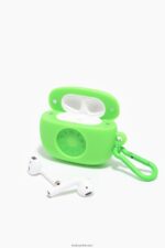 ⁦كو Bimba Y Lola حافظة airpods من السيليكون بشعار الماركة أخضر 24BTV4935 مُكَمِّلات⁩ - الصورة ⁦5⁩
