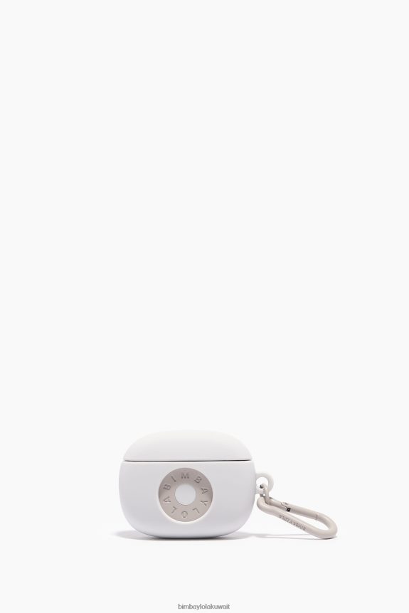 d983d988_bimba_y_lola_d8add8a7d981d8b8d8a9_airpods_d985d986_d8a7d984d8b3d98ad984d98ad983d988d986_d8a8d8b4d8b9d8a7d8b1_d8a7d984d9.jpg كو Bimba Y Lola حافظة airpods من السيليكون بشعار الماركة رمادي داكن 24BTV4937 مُكَمِّلات - الصورة 1