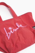 ⁦كو Bimba Y Lola حقيبة المتسوق النايلون أحمر 24BTV4123 مُكَمِّلات⁩ - الصورة ⁦3⁩