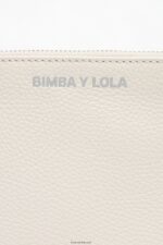 ⁦كو Bimba Y Lola حقيبة مكياج مسطحة من الجلد أبيض 24BTV41096 مُكَمِّلات⁩ - الصورة ⁦4⁩