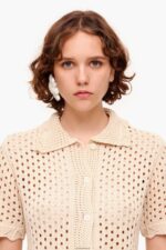 ⁦كو Bimba Y Lola سترة الكروشيه رمل 24BTV4360 ملابس⁩ - الصورة ⁦3⁩