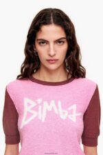 ⁦كو Bimba Y Lola سترة قطنية بلونين لون القرنفل 24BTV4383 ملابس⁩ - الصورة ⁦4⁩