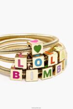 ⁦كو Bimba Y Lola سوار بشعار سلسلة لفائف ذهبي 24BTV4662 مُكَمِّلات⁩ - الصورة ⁦3⁩