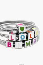 ⁦كو Bimba Y Lola سوار بشعار سلسلة لفائف فضة 24BTV4661 مُكَمِّلات⁩ - الصورة ⁦3⁩