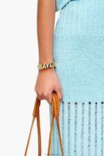 ⁦كو Bimba Y Lola سوار جلد بحروف الشعار أسود 24BTV41141 مُكَمِّلات⁩ - الصورة ⁦2⁩