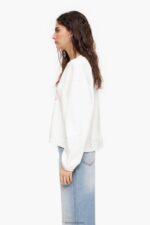 ⁦كو Bimba Y Lola سويت شيرت بشعار الماركة أبيض 24BTV4499 ملابس⁩ - الصورة ⁦2⁩
